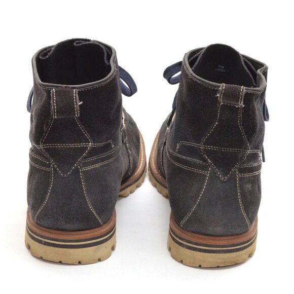 Men John Varvatos Star Erik Gray Suede Work Boot 11.5 M - Picture 5 of 7